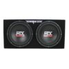 12 1200W Dual Car Subwoofer Package with Amplifier & Installation Kit