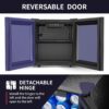 Beverage Refrigerator Cooler - 126 Can Mini Fridge with Glass Door for Soda Beer or Wine, Beverage Cooler for Home, Office, Bar with Adjustable...