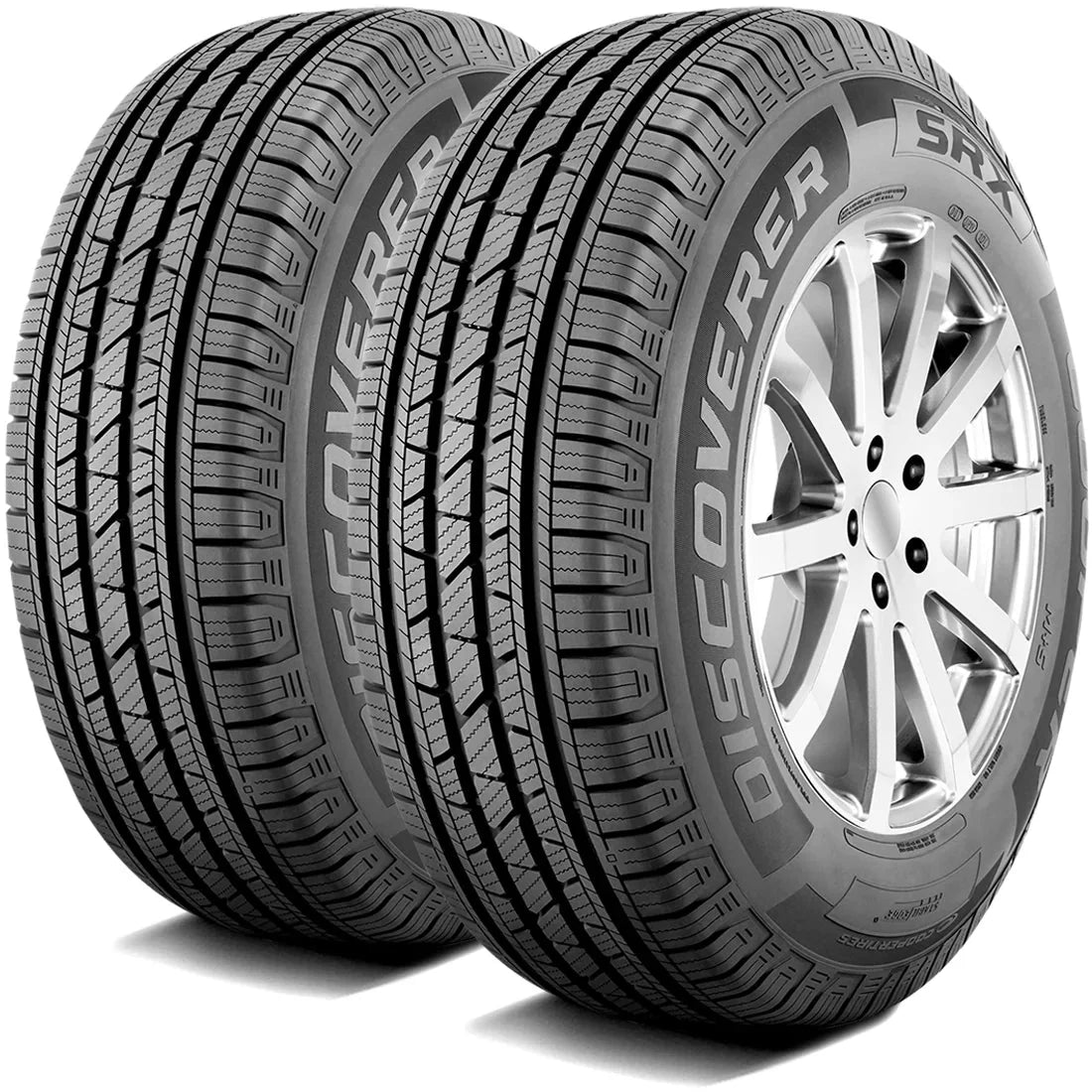 fcaeb79285033e3233abfac262ebfddc98da3c66317370f090e0fa3d0f2e20f8 Pair of 2 (TWO) Cooper Discoverer SRX 235/60R18 107V XL A/S All Season Tire Fits: 2017-19 Honda CR-V EX-L, 2011-17 Honda Odyssey Touring Elite