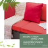 Devoko 5 Pieces Patio Furniture Sets All Weather Outdoor Sectional Patio Sofa Manual Weaving Wicker Rattan Patio Seating Sofas with Cushion and...