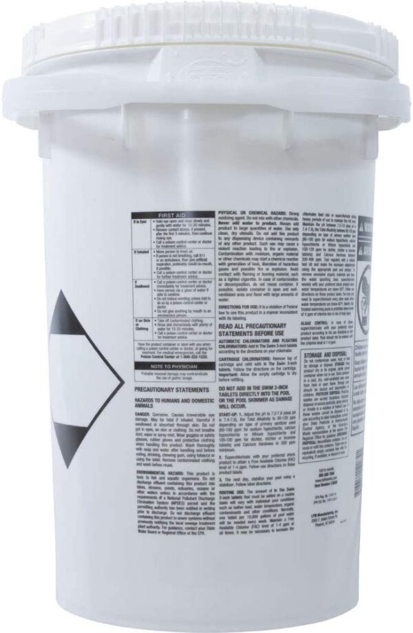3 INCH CHLORINE TABLETS 50 LBS