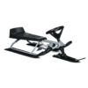 Snow Racer Sled, Ski Sled Slider Board with Twin Brakes