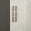 Side 10 ft. W x 8 ft. D Plastic Storage Shed